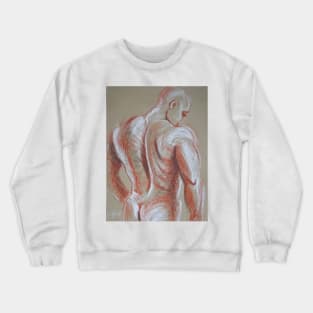 Man Nude Figure 4 Crewneck Sweatshirt